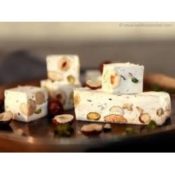 Nougat artisanal aux amandes et miel