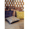 Coussin coton brodé