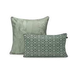 Coussin coton brodé